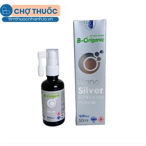 XỊT MŨI HỌNG B-Origanic