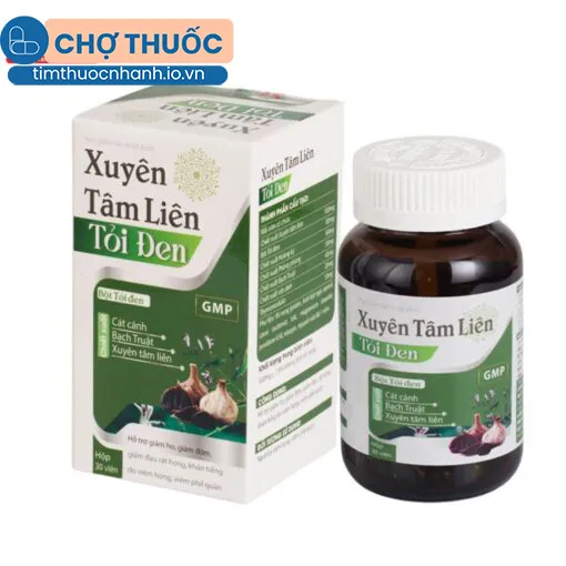 Xuyên Tâm Liên Tỏi Đen