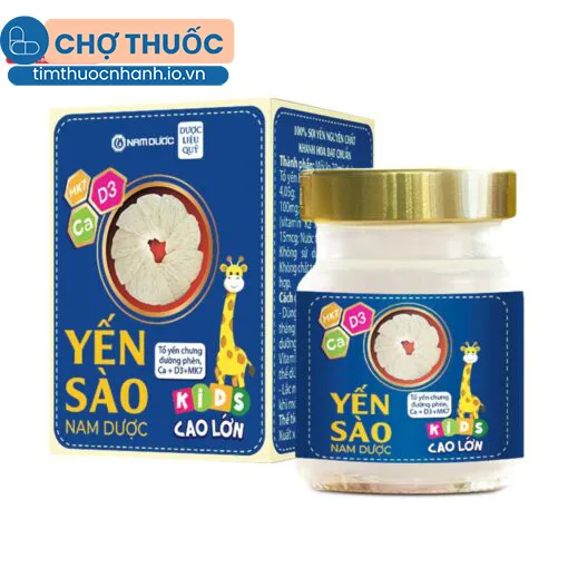 Yến Sào Nam Dược Kids cao lớn