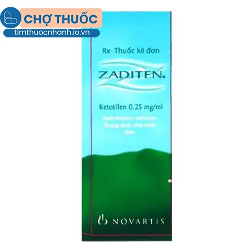 Zaditen 0.25mg/ml Novartis