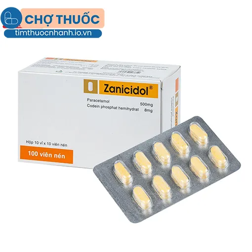 Zanicidol 500mg/8mg