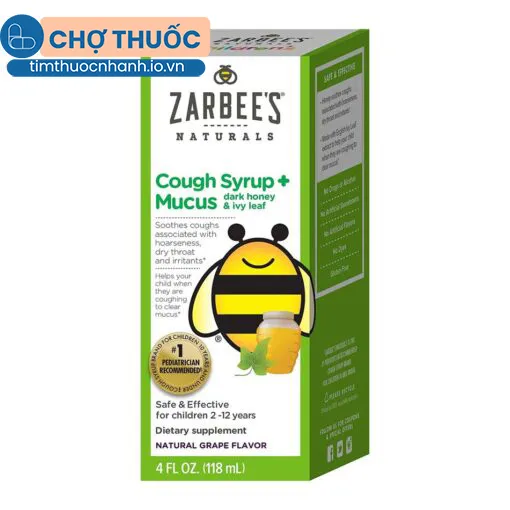 Zarbees’s Naturals Cough Syrup Mucus